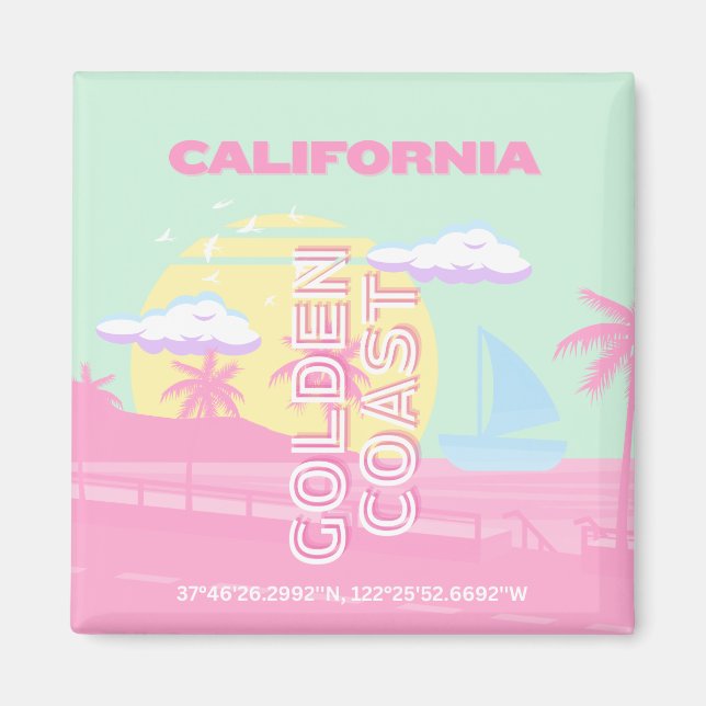 Kalifornien, Strand, Reisemöglichkeiten, Preppy Magnet (Vorne)