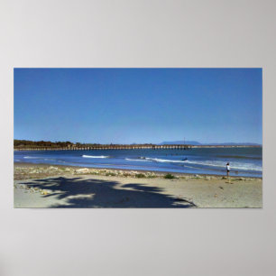 Kalifornien-Straßen-Ventura-Foto-Leinwand Poster