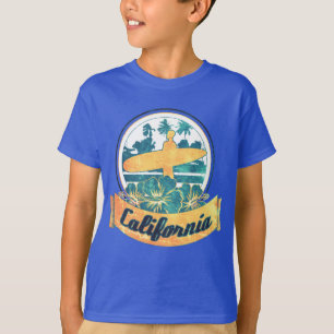 Kalifornien Surfbrett T-Shirt
