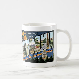 Kalifornien-Tasse Kaffeetasse
