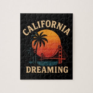 Kalifornien Träumerei Golden Gate Bridge Sonnenunt