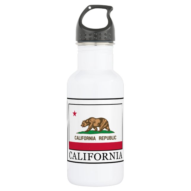 Kalifornien Trinkflasche (Vorderseite)