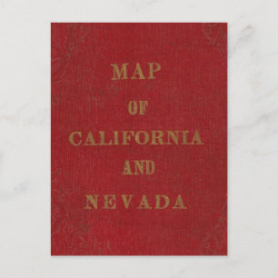 Kalifornien und Nevada 3 Postkarte