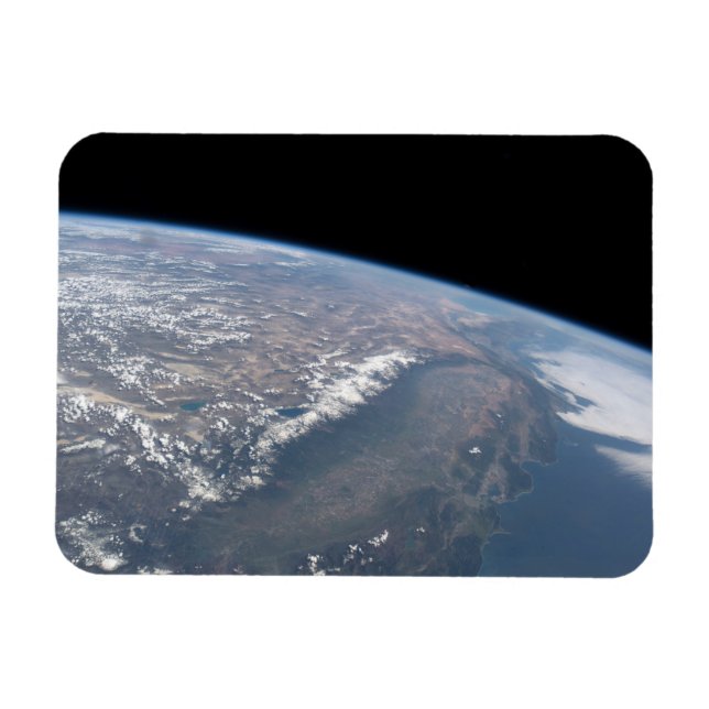 Kalifornien und Nevada wurden aus dem All gesehen. Magnet (Horizontal)