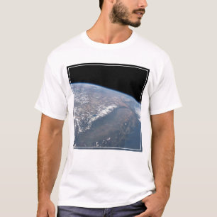 Kalifornien und Nevada wurden aus dem All gesehen. T-Shirt