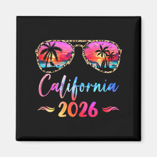 Kalifornien Urlaub 2026 Matching Gruppe Familie Magnet