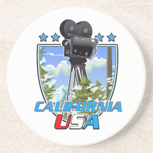Kalifornien USA Getränkeuntersetzer