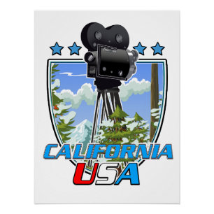 Kalifornien USA Poster