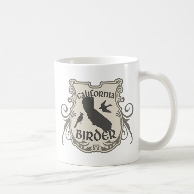 Kalifornien-Vogelbeobachter Kaffeetasse (Rechts)