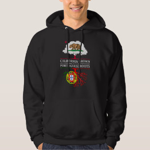 Kalifornien wächst mit portugiesischen Wurzeln Por Hoodie