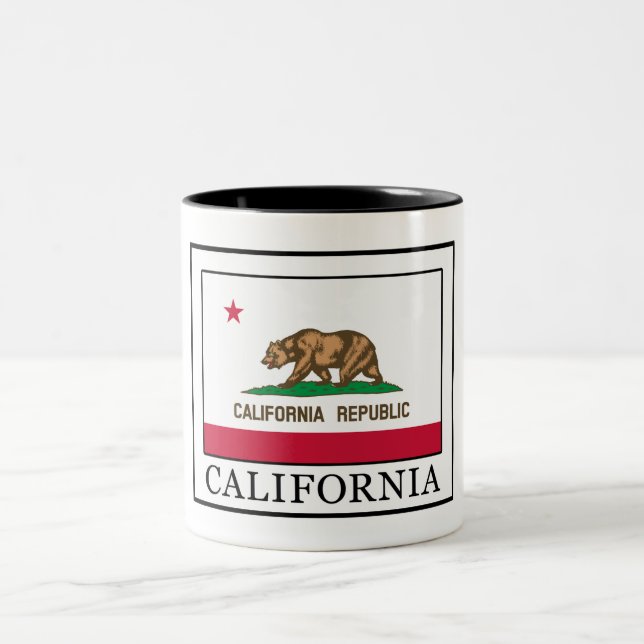 Kalifornien Zweifarbige Tasse (Mittel)