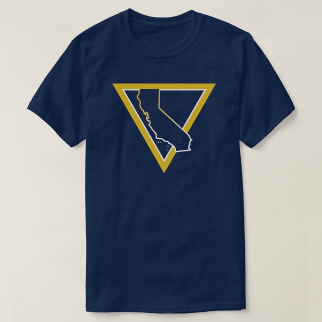 Kaliforniendreieck T-Shirt (Design vorne)