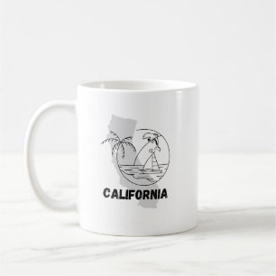 Kalifornienmuschel Kaffeetasse
