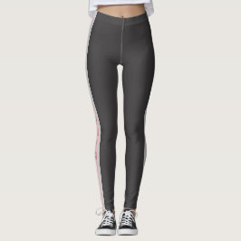 Kalifornienrosa und -GRAU Leggings