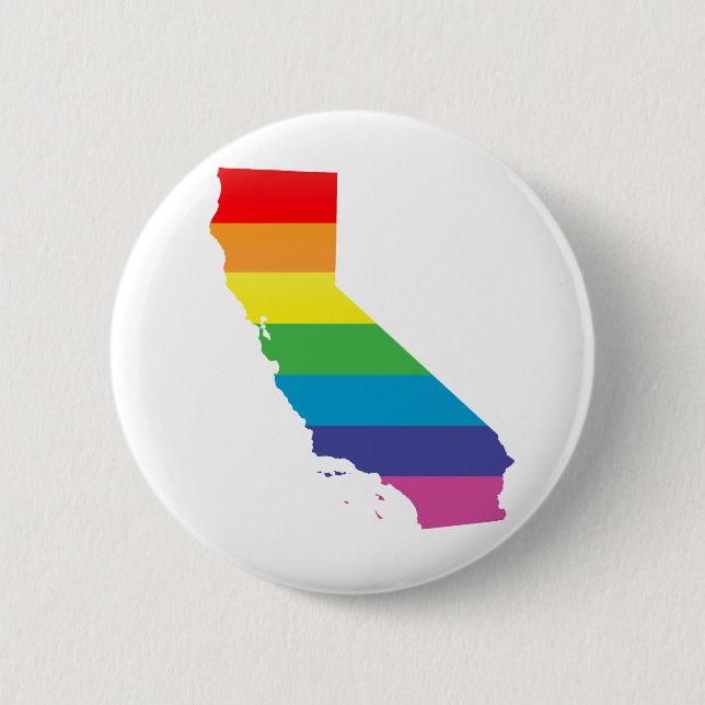 Kalifornienstolz Button (Vorderseite)