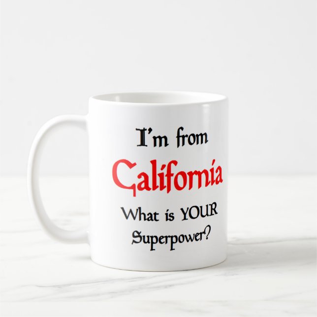 Kalifornientasse Kaffeetasse (Links)