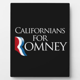 Kalifornier für Romney-.png Fotoplatte