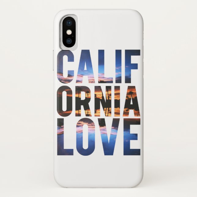 Kalifornische Liebe Case-Mate iPhone Hülle (Rückseite)
