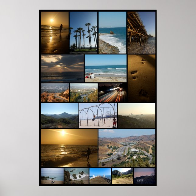 Kalifornische Liebe Poster (Vorne)