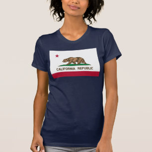 Kalifornische Republik Bärenflagge: Cali Golden St T-Shirt