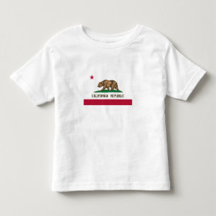 Kalifornische Republikstaatsflagge Kleinkind T-shirt