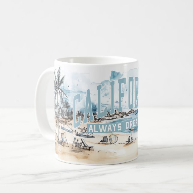 Kalifornische Tasse (Vorderseite Links)
