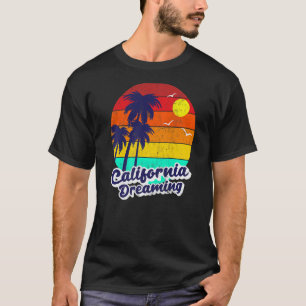 kalifornische Träume Sommer Beach T-Shirt