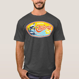 Kalifornische Wellenreiter surfen T-Shirt