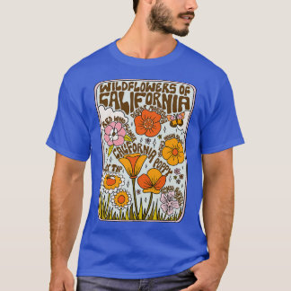 Kalifornische Wildblumen T-Shirt