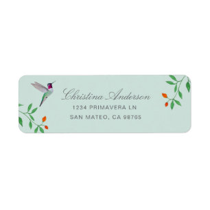 Kalifornischer Kolibri Adresse