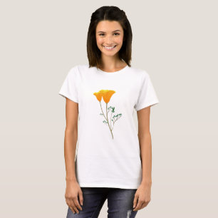 Kalifornischer Mohn Damen T-Shirt