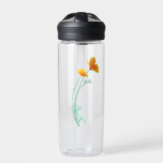 Kalifornischer Mohn Trinkflasche