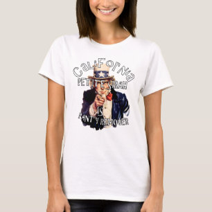 Kalifornischer Petite Sirah ist der Tantenentferne T-Shirt