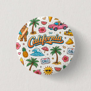 Kalifornischer Sonnenschein Button