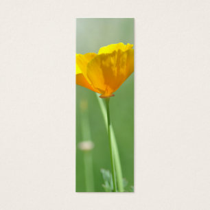 Kalifornisches Mohn-Lesezeichen