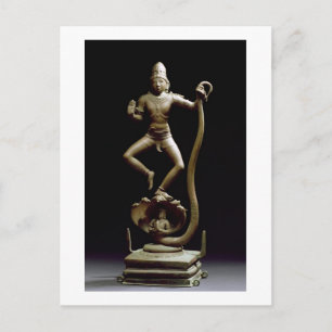 Kalijakrishna, Chola, Tamil Nadu (Bronze) Postkarte