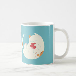 Kaliko-Katze Kaffeetasse
