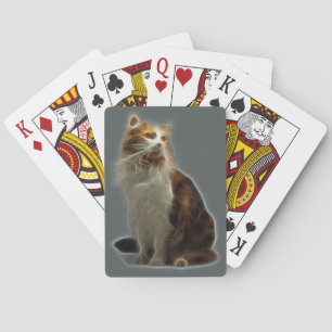 Kaliko-Katzen-Fraktal Spielkarten