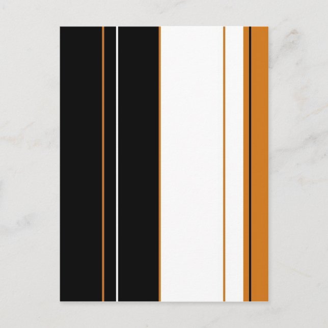 Kaliko-Streifen Postkarte (Vorderseite)