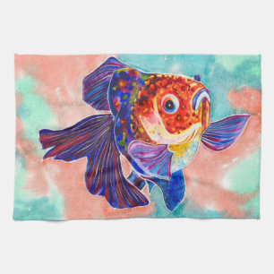 Kaliko Veiltail Goldfischküche/Handtuch Geschirrtuch
