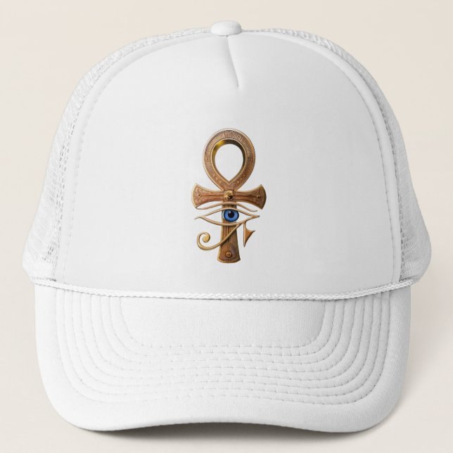 kaliraarts design key to life truckerkappe (Vorderseite)