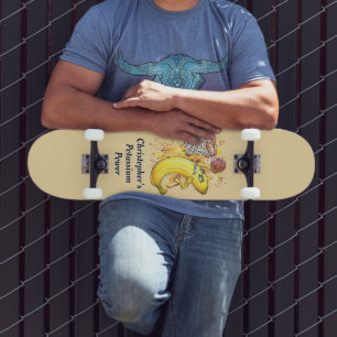 Kalium angetriebener Slam Dunk Banana individuell Skateboard