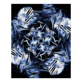 Kaliverse Fluid Fraktal #01 Poster