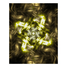 Kaliverse Fluid Fraktal #01 Poster