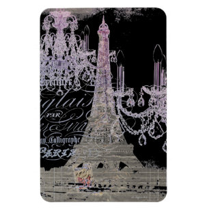 Kalkboard-Skripte Kronleuchter Paris eiffel Turm Magnet