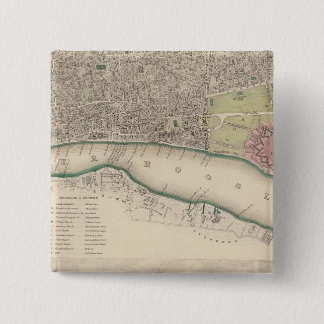 Kalkstein Button (Vorderseite)