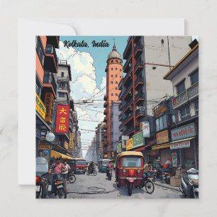 Kalkutta, Indiens Innenstadt Keepake Souvenir