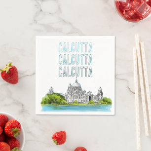Kalkutta "Victoria Memorial" Kolkata Bengali Serviette