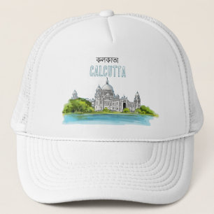 Kalkutta "Victoria Memorial" Kolkata Bengali Truckerkappe