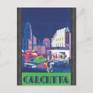 Kalkutta, Vintag Postkarte